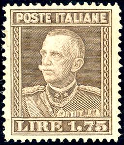 1929 - 1,75 lire bruno, Vittorio ... 