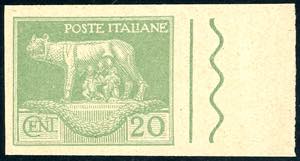 1925 - 20 cent. verde chiaro serie ... 