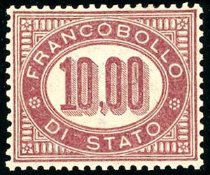1875 - 10 lire (8), centratura eccezionale, ... 