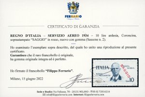 1934 - 10 lire Coroncina (2), ... 