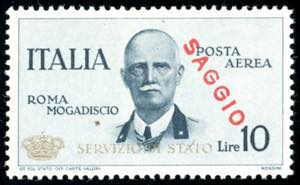 1934 - 10 lire Coroncina (2), soprastampato ... 