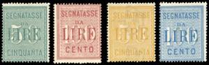 1884/1903 - 50 e 100 lire Alti valori, le ... 