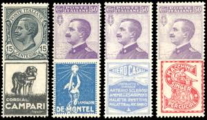 1924 - 15 cent. Cordial Campari, 50 cent. De ... 