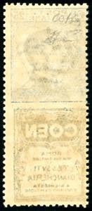 1924 - 25 cent. Coen (5), gomma ... 