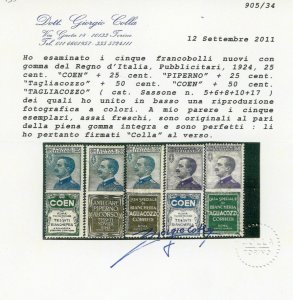 1924 - 50 cent. Coen (10), ottima ... 