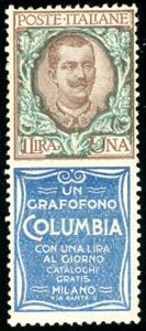 1924 - 1 lira Columbia (19), buona/ottima ... 