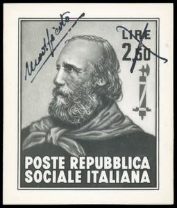 1945 - Cartoncino fotografico (41 x 50 mm.) ... 