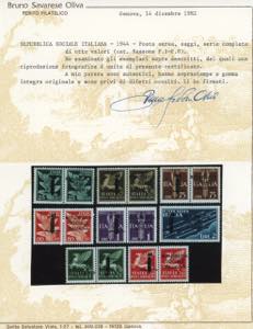 POSTA AEREA 1944 - Coppie con ... 