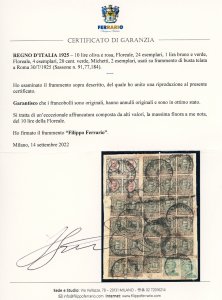 1925 - 10 lire Floreale, ... 