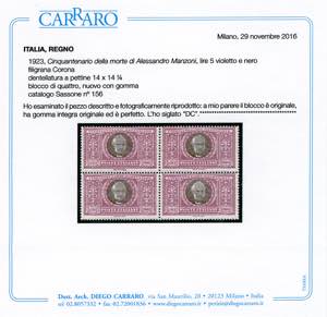 1923 - Manzoni, serie completa ... 