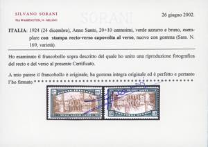 1924 - 20 + 10 cent. Anno Santo ... 