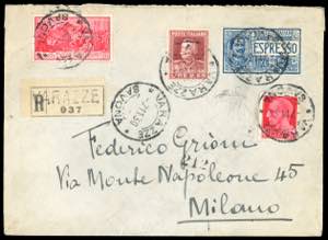 1930 - 2,55 lire Parmeggiani, con ... 