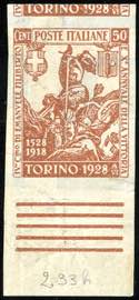 1928 - 50 cent. Emanuele Filiberto, non ... 