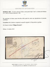 1852 - 25 cent. camoscio chiaro, ... 