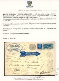 1930 - 7,70 lire Crociera Balbo, ... 