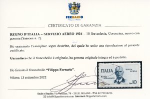 1934 - 10 lire Coroncina (2), ... 