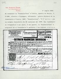 1891 - 20 cent. Umberto I, non ... 