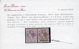 ASSOC. NAZ. MUTIL. INV. GUERRA - ... 