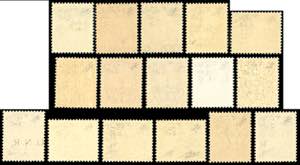 1943 - Soprastampati G.N.R. di ... 