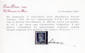 1944 - Soprastampati G.N.R., ... 