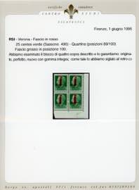 1944 - 25 cent. soprastampato ... 