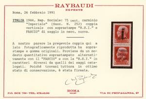 1944 - Coppie verticali con ... 