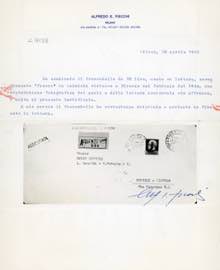 1944 - 50 lire soprastampato ... 