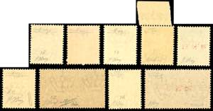 1944 - Soprastampa G.N.R. di ... 