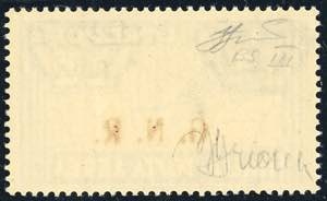 1943 - 2 lire ardesia, soprastampa ... 