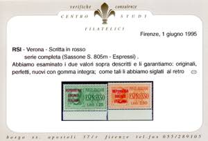 1944 - 1,25 lire su 2,50 lire ... 