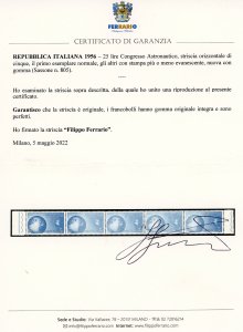 1956 - 25 lire Congresso ... 