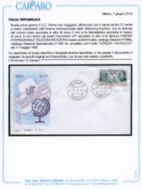 1965 - 70 lire Centenario UIT, ... 