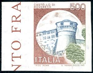 1980 - 500 lire Castelli (1522), non ... 