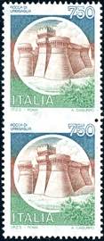 1990 - 750 lire Castelli (1524A), coppia ... 
