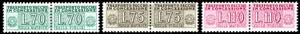 1955/66  - 70 lire, 75 lire, 110 lire, ... 