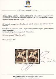 ARONA POSTA AEREA 1945 - 50 cent., ... 