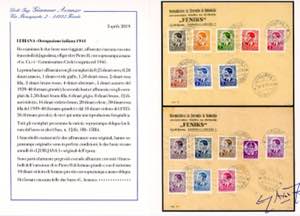 LUBIANA 1941 - Soprastampati a ... 