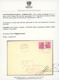 LUBIANA 1941 - 30 d. soprastampa a ... 