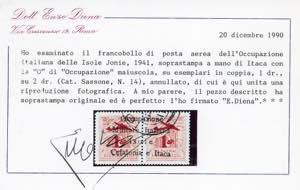 EMISSIONI DI ITACA POSTA AEREA ... 