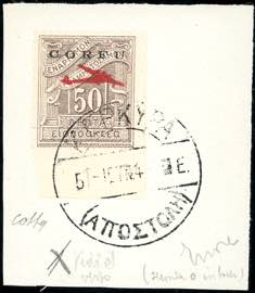 CORFU POSTA AEREA 1941 - 50 l. ... 