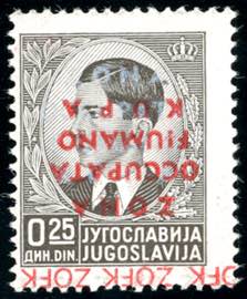 ZONA FIUMANO KUPA 1941 - 25 p., doppia ... 