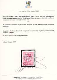 ZONA FIUMANO KUPA 1941 - 30 din. ... 