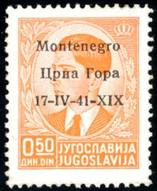 MONTENEGRO 1941 - 50 p. ... 
