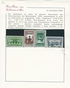 MONTENEGRO 1942 - Legionari, ... 