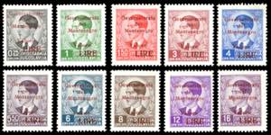 MONTENEGRO 1942 - Soprastampati in ... 