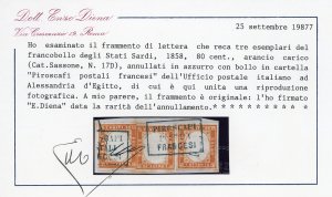 ALESSANDRIA DEGITTO 1863 - 80 ... 