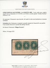 LA GOLETTA 1889 - 5 cent. Stemma, ... 