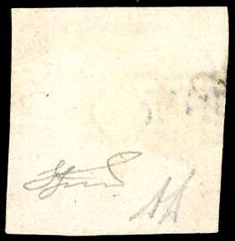 1858 - 50 grana rosa brunastro ... 