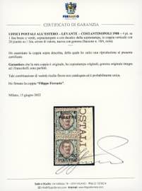 COSTANTINOPOLI 1908 - IV emissione ... 