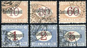 COSTANTINOPOLI SEGNATASSE 1922 - ... 